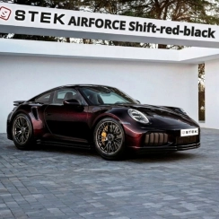 Защитно фолио STEK AIRForce Shift Red-Black 1.52/18